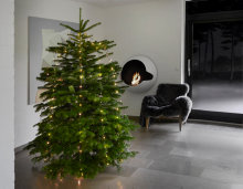 Lyskæde Flex 168 LED til juletræ varm hvid